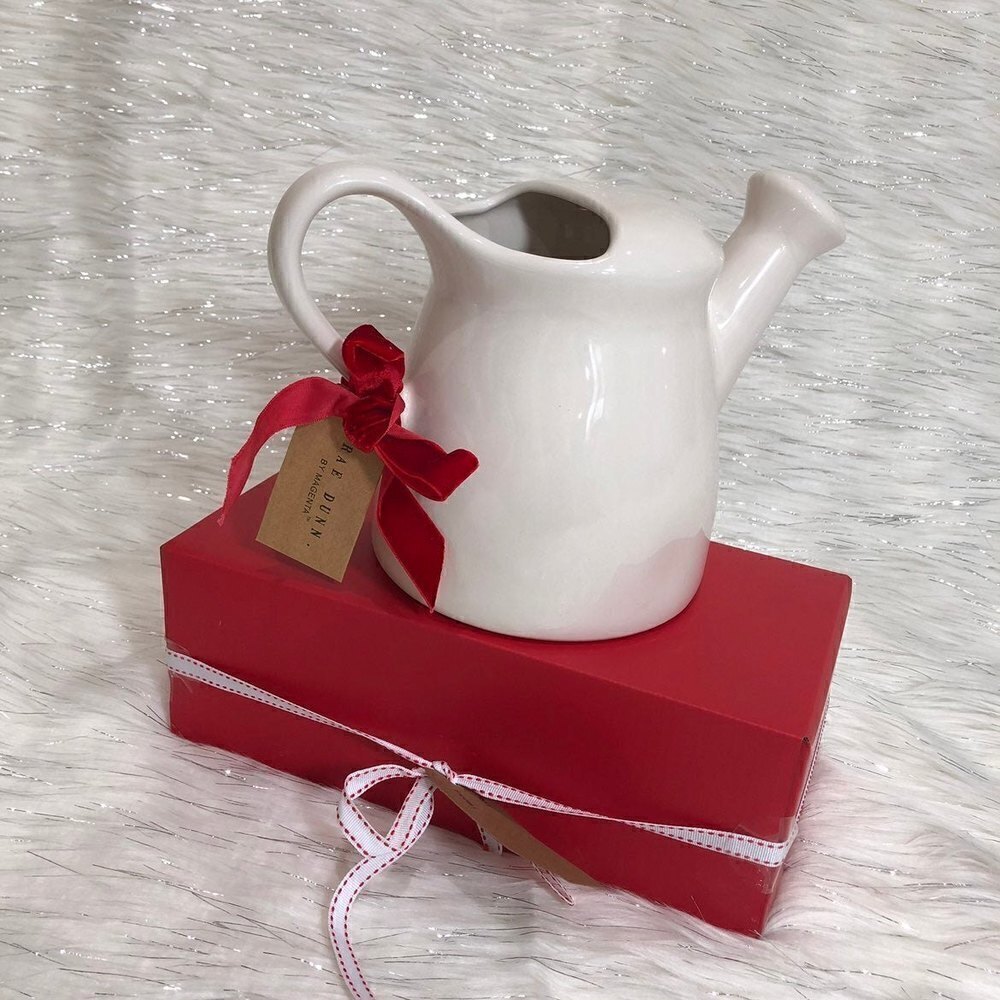 Rae Dunn Watering Pitcher Ceramic. - Picture 5 of 7
